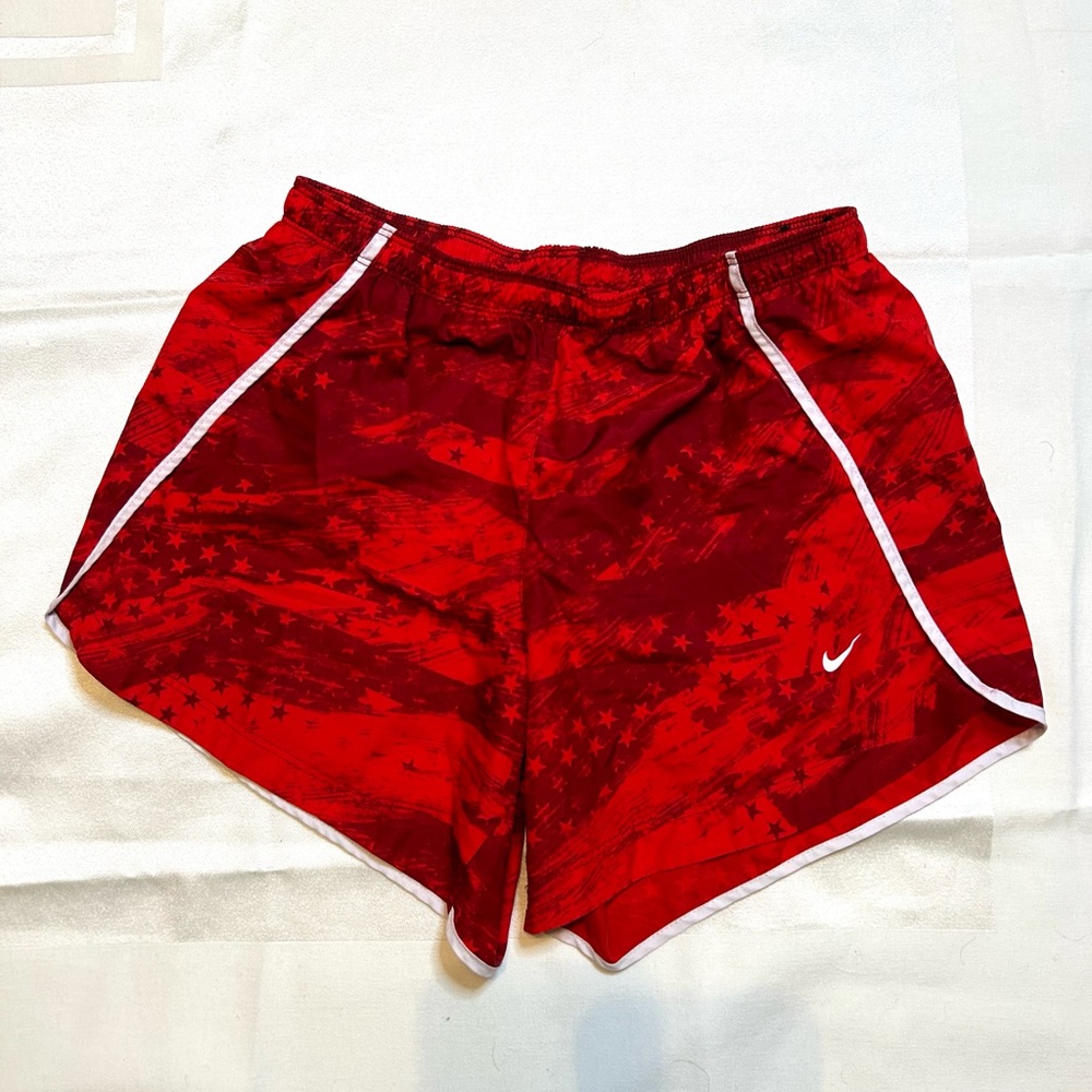 Nike Red USA Girl’s Running Shorts XL